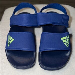 ADILETTE SANDALS Boys Sz 13 -EUC
